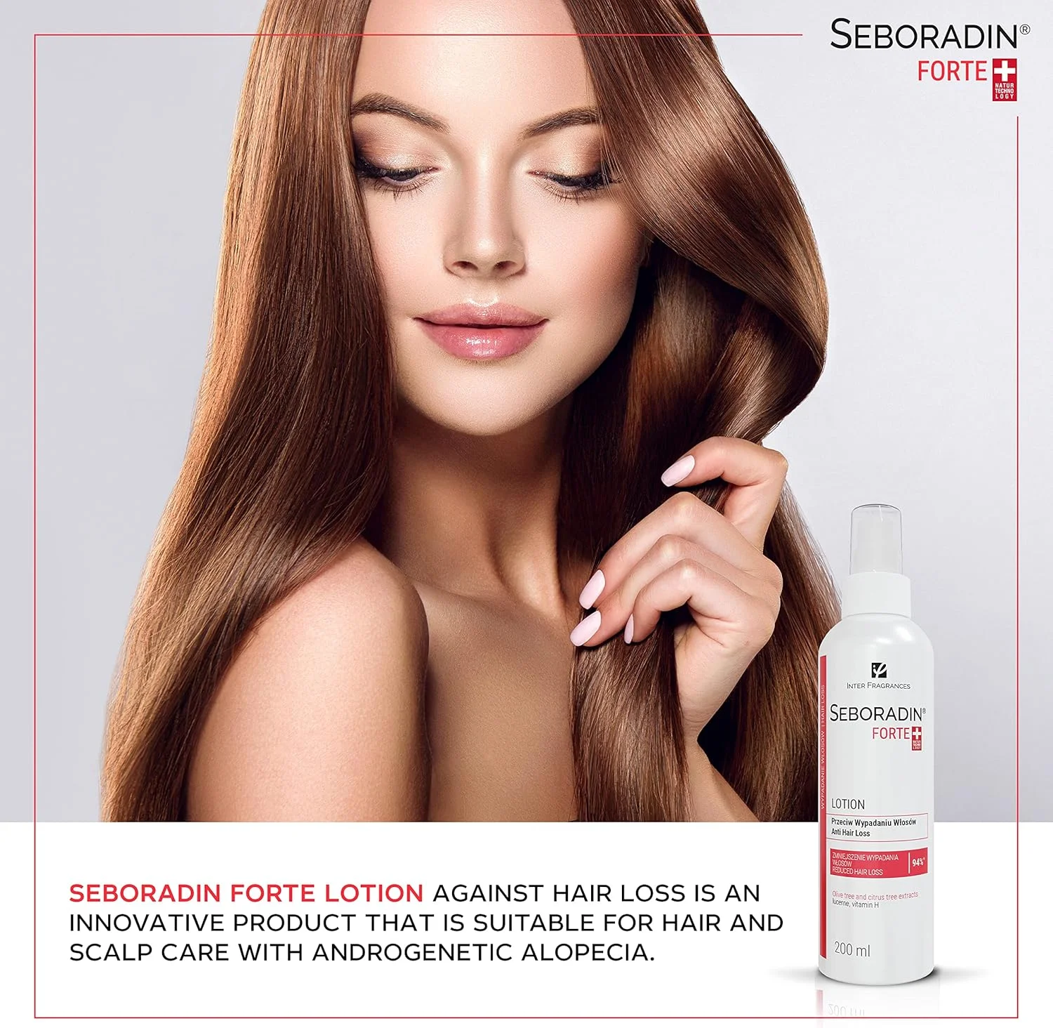 Haarstärkende und nährende Lotion gegen Haarausfall 200 ml von Seboradin