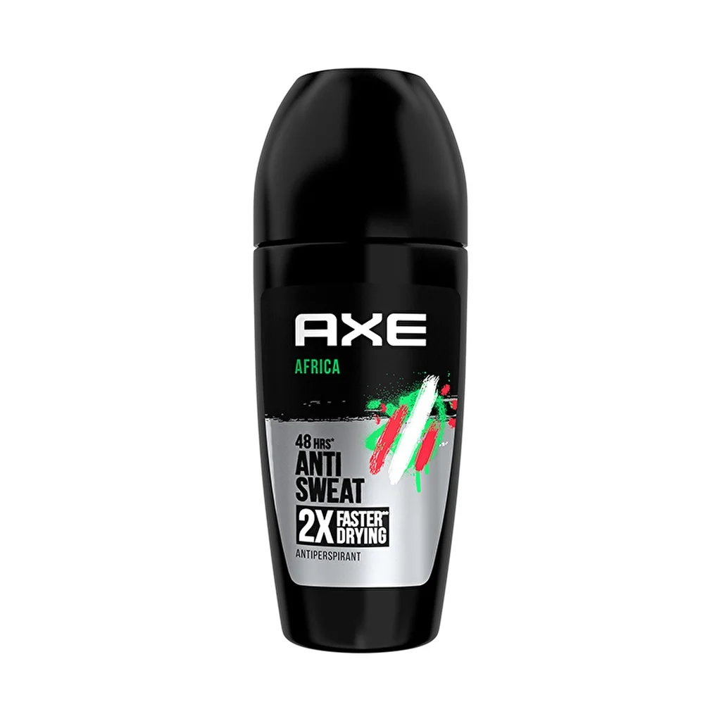 Axe Africa Roll-On Deodorant 48H, Schnell-Trocknend, Beeindruckender Duft