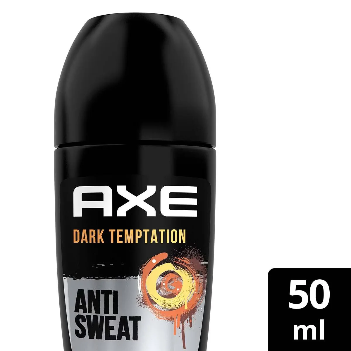 Axe Men's Roll On Deodorant Dark Temptation 48 Hours Impressive Fragrance 50 ml