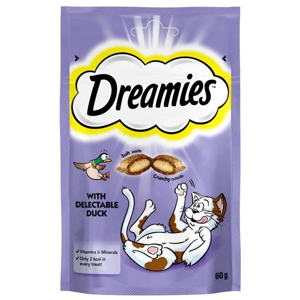 Dreamies Duck Cat Treats 60 gr