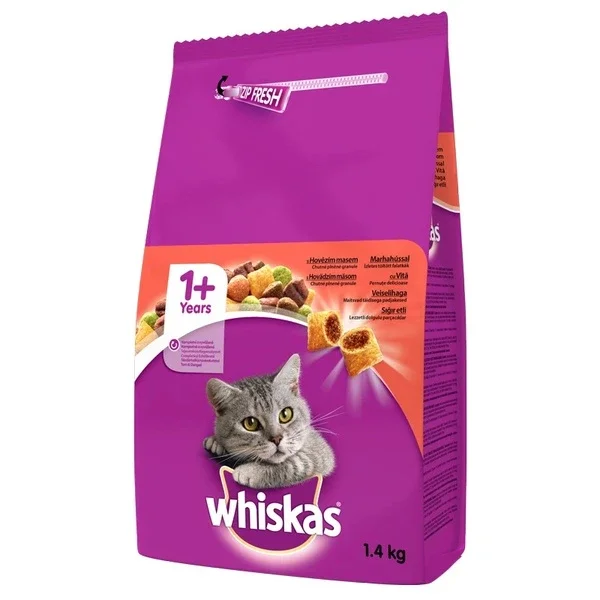 Whiskas Steak Cat Dry Food 1.4 kg
