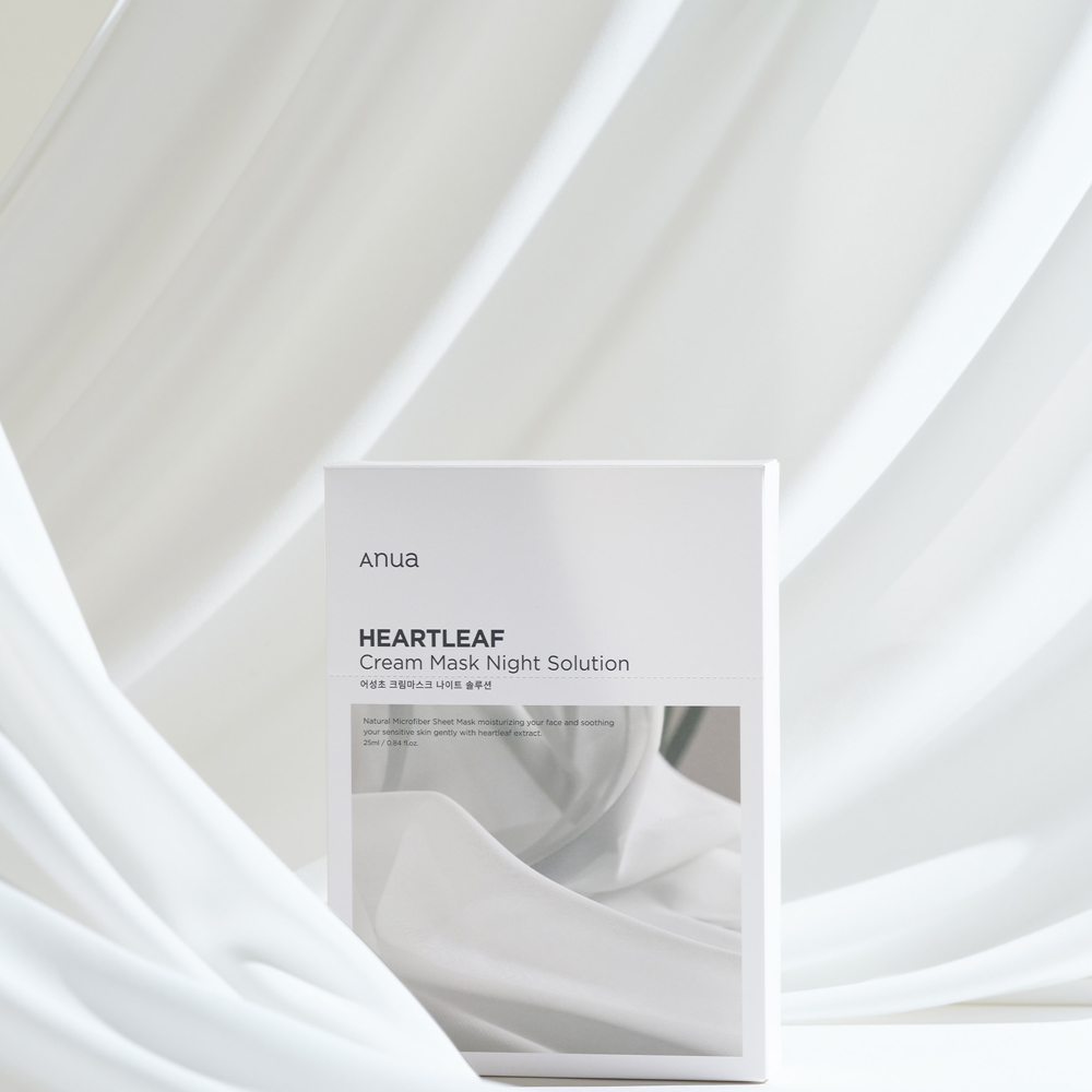 Heart Leaf Night Cream Mask, Anwa 25 ml