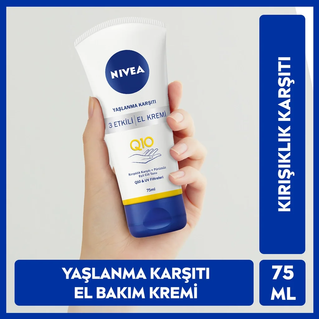 Nivea Q10 3 effects Anti-aging Hand Care Cream 75 ml