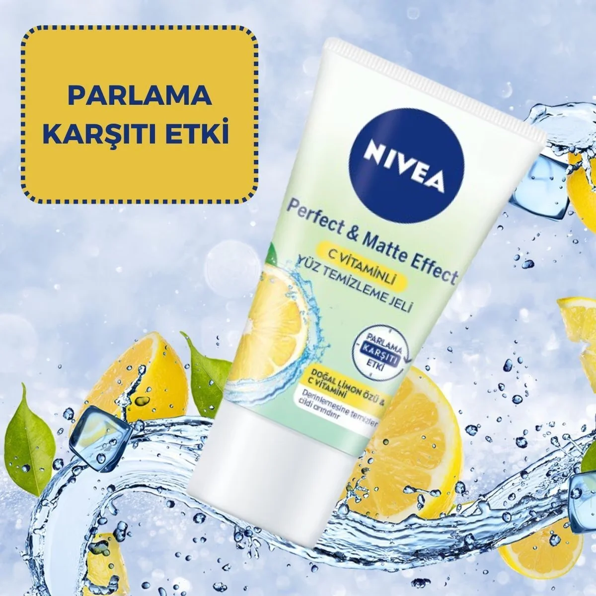 Гель для умывания Nivea Matte C с витамином C 50 мл