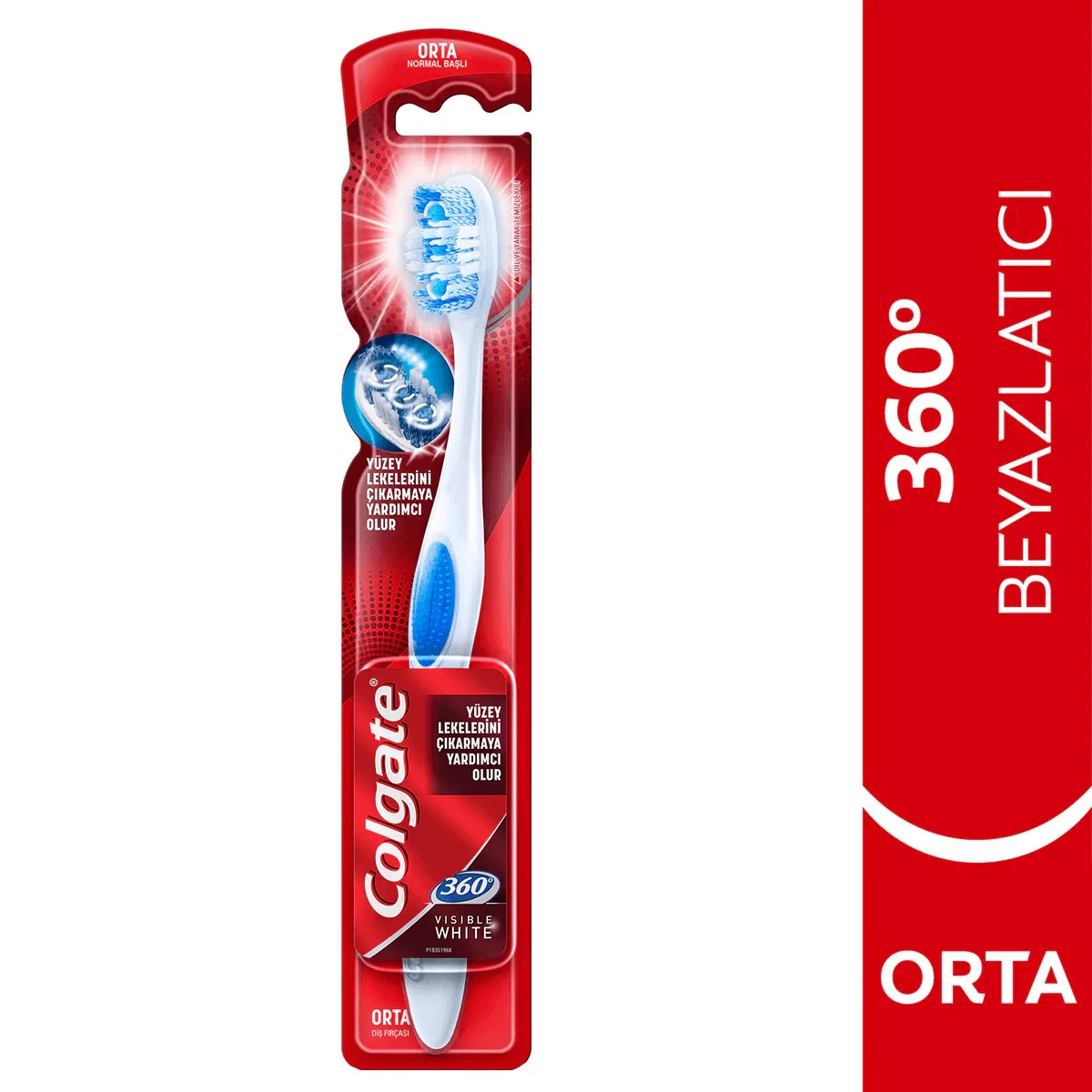Colgate 360 visible White Single Toothbrush