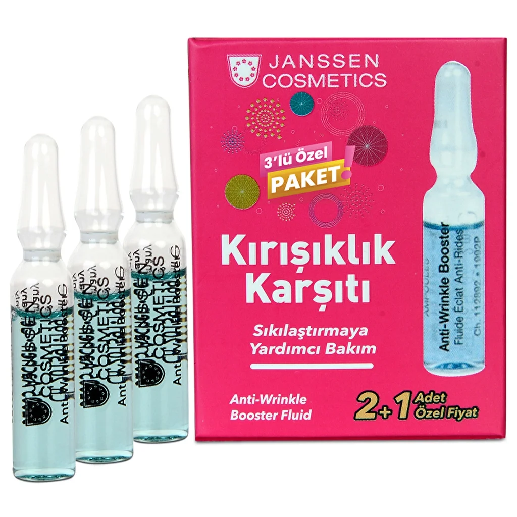 Janssen Cosmetics Line Lightening Anti-wrinkle Ampoule 3 pack
