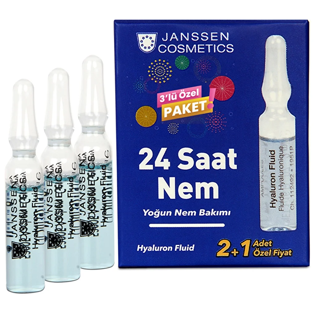 Janssen Cosmetics High Moisture Helping Ampoule 3-Pack