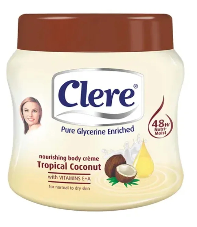 Clear Tropical Coconut Body Cream 500ml