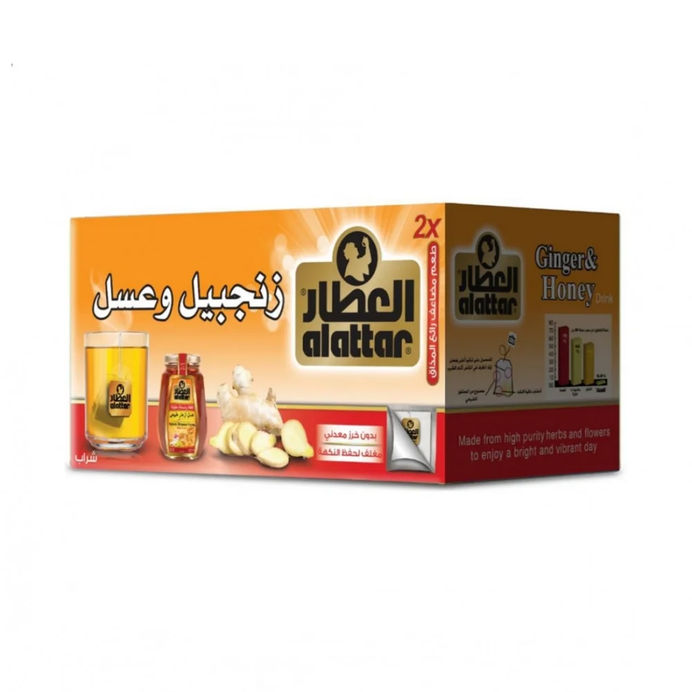 Ginger and Honey Drink from the Herbalist, 20 Sachets