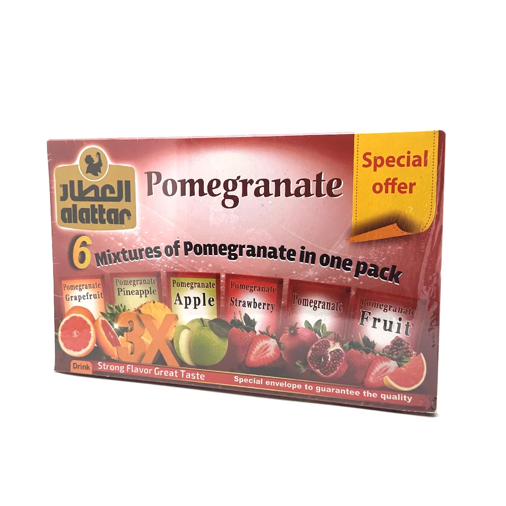 Al-attar Pomegranate 6 mixtures Of Pomegranate In One Pack 24 bag