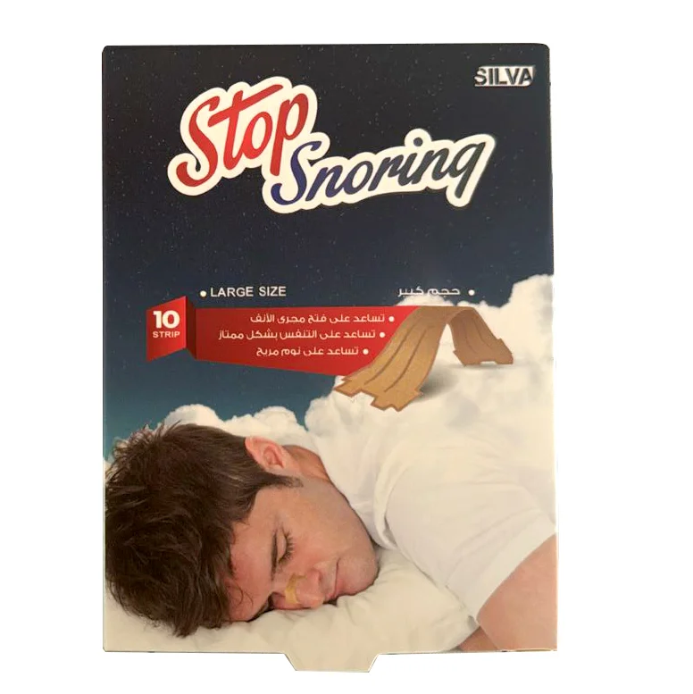 Stop Snoring Anti-Snore Strips for Men - 10 Strips