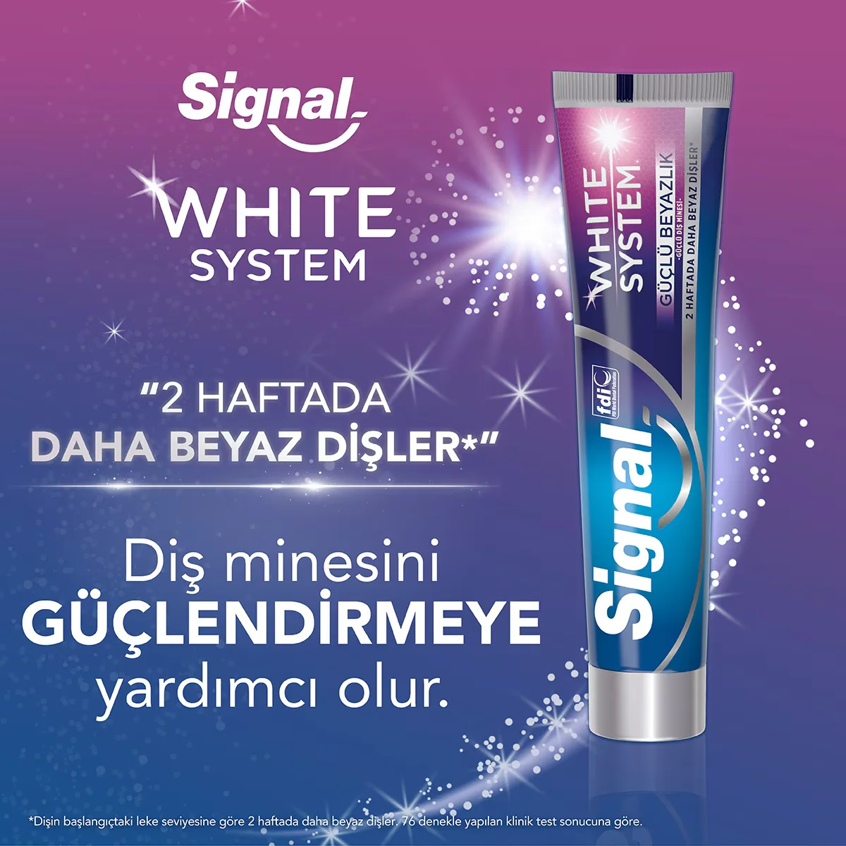 Signal White System Intensive Aufhellende Zahnpasta 75ml