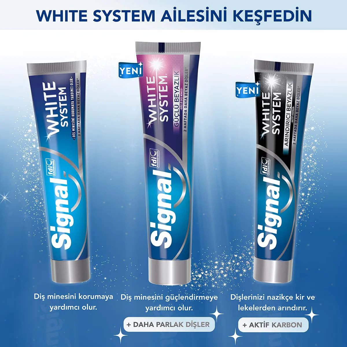 Signal White System Intensive Aufhellende Zahnpasta 75ml
