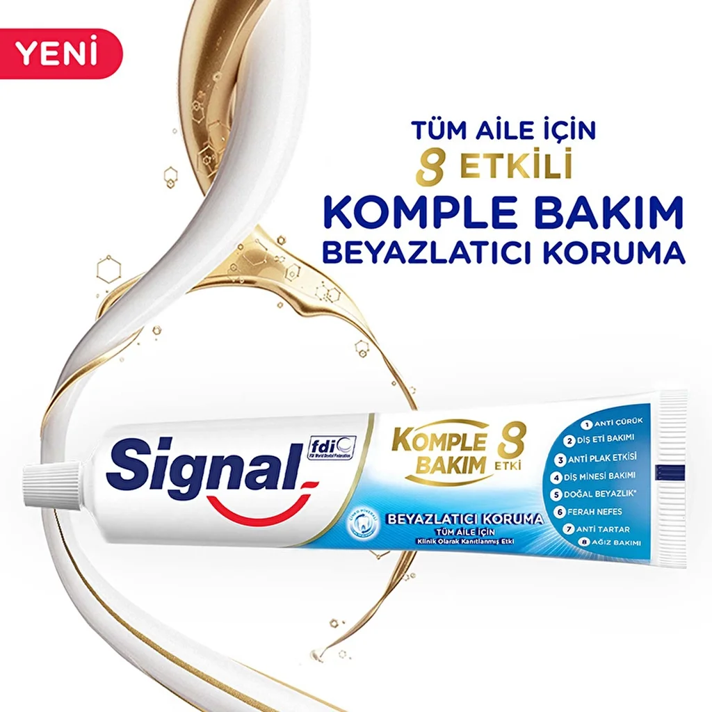 Signal Complete Care 8 Effekt Whitening Zahnpasta 75ml