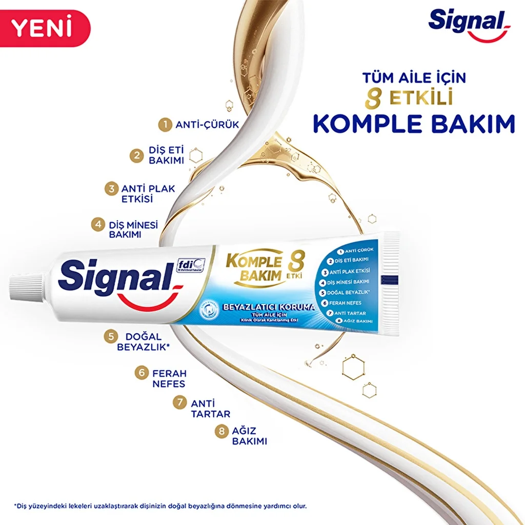 Signal Complete Care 8 Effekt Whitening Zahnpasta 75ml