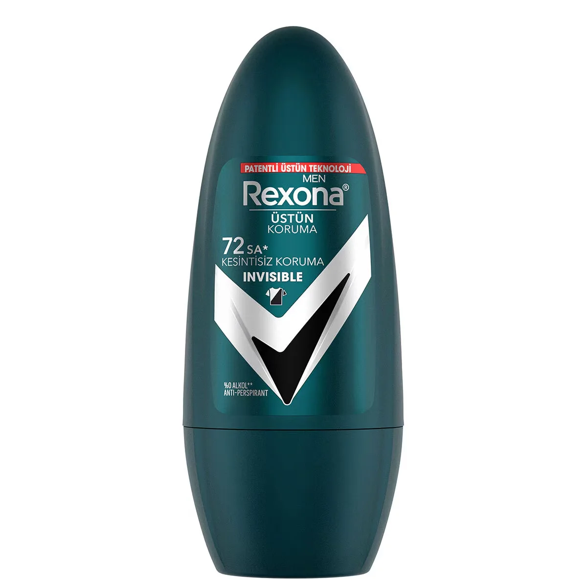 Rexona Superior Protection Men's Roll On Deodorant Invisible 72 Hours Continuous Protection 50 ml