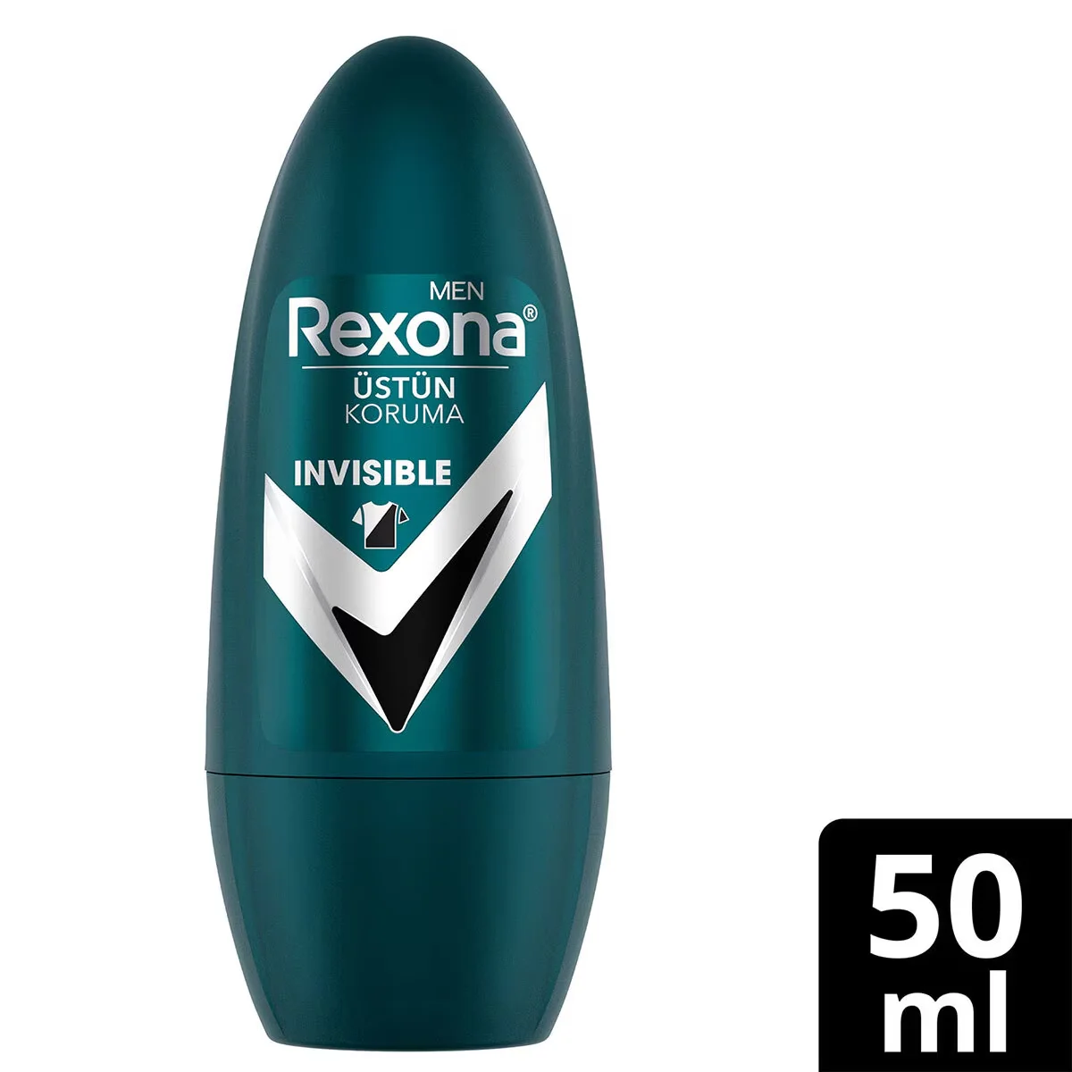 Rexona Superior Protection Men's Roll On Deodorant Invisible 72 Hours Continuous Protection 50 ml