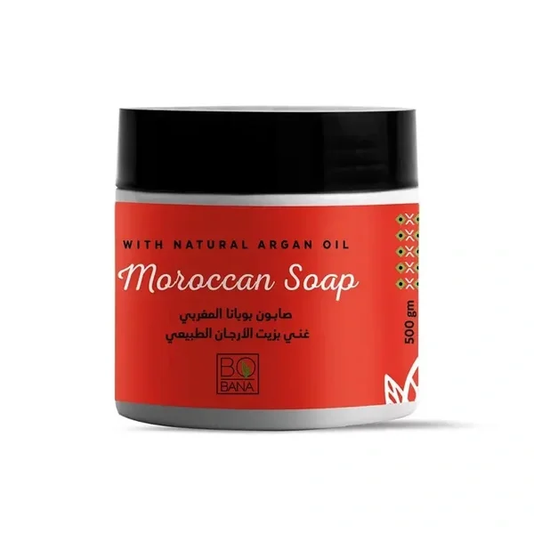 Moroccan Soap with Natural Argan Oil by Bobana 500 grams
