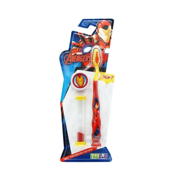 Marvel Toothbrush with Hourglass and Multi-Shape Base from Fab Lab