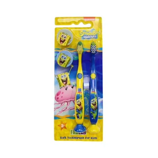 Fab Lab Double-Shaped Children's Toothbrush Set of 2