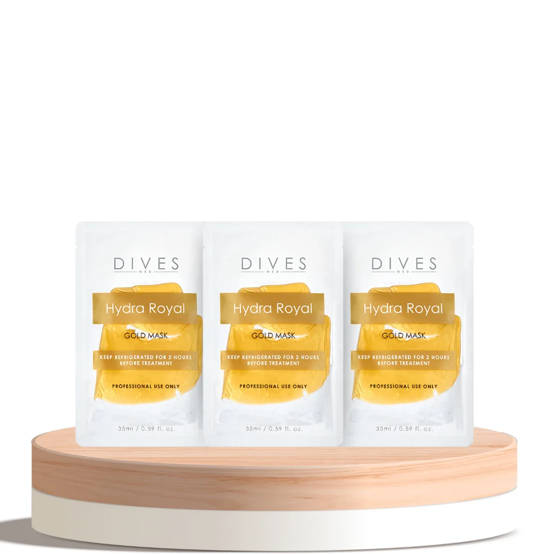 Three Products Royal Hydra Gold Mask with Natural Collagen from Davis 35 ml