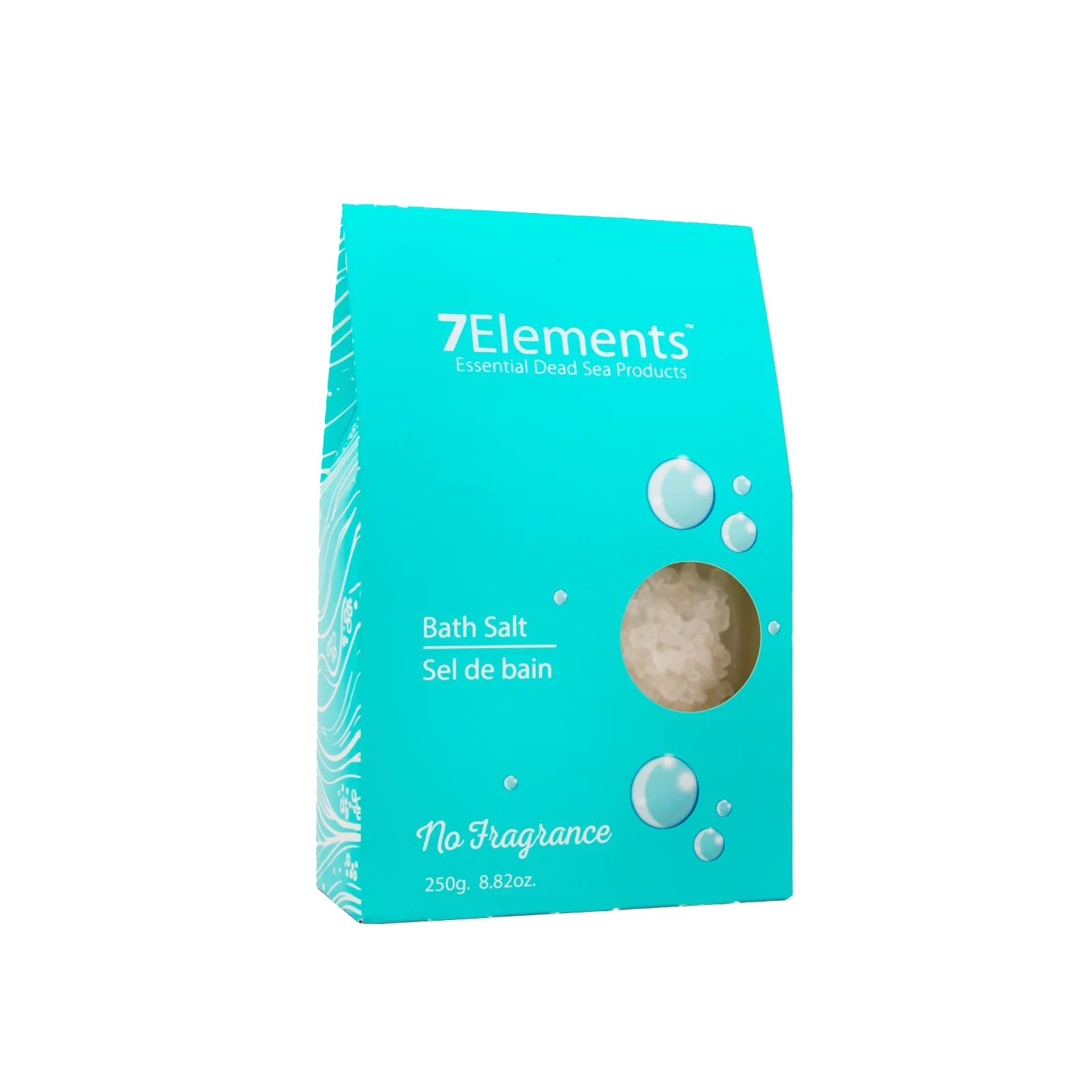 Dead Sea Bath Salt Unscented - By 7 Elements 250g