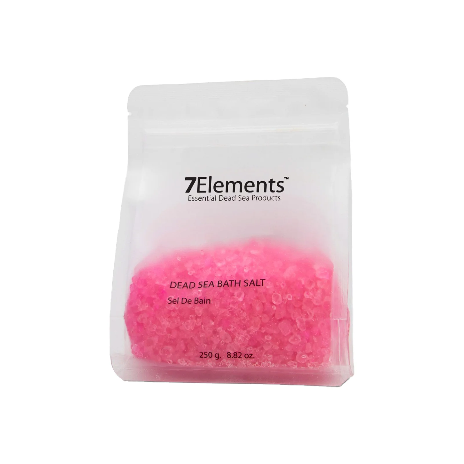 Dead Sea Bath Salt with Rose Scent - from 7 Elements 250 grams