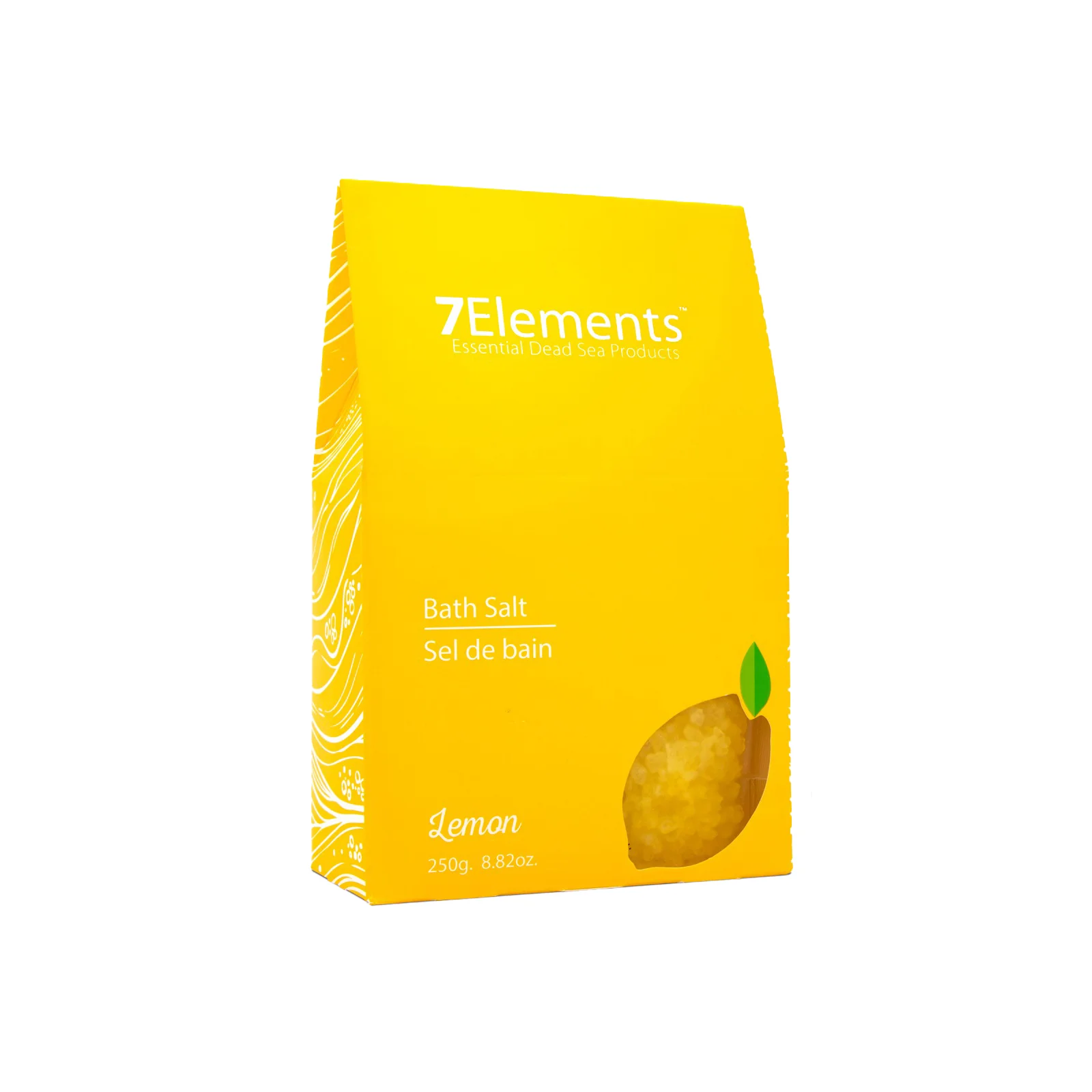 Dead Sea Bath Salt with Lemon Scent - from 7 Elements 250 grams