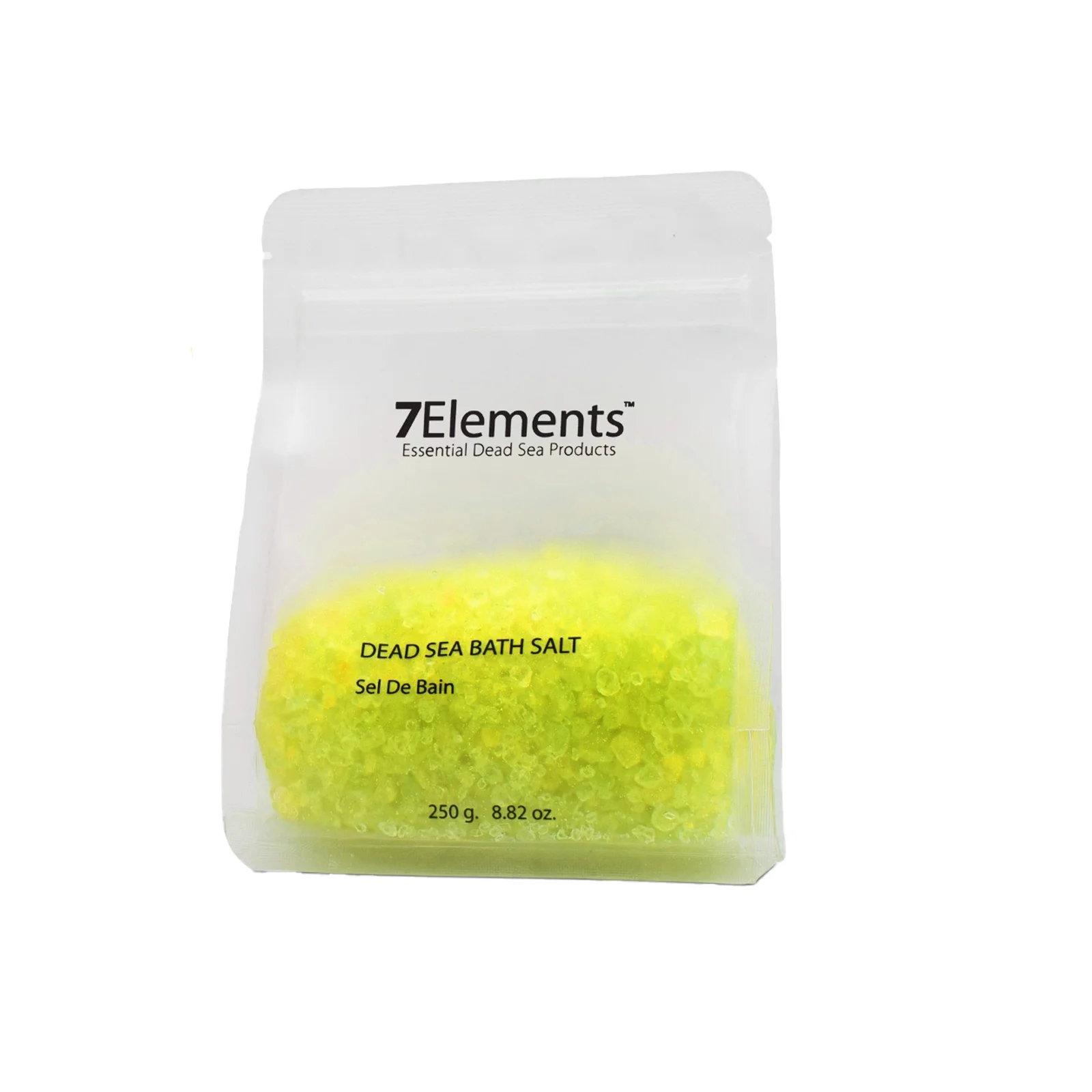 Dead Sea Bath Salt with Lemon Scent - from 7 Elements 250 grams