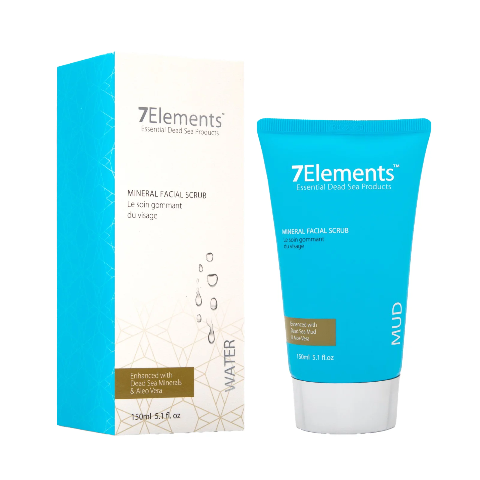 Dead Sea Minerals and Aloe Vera Exfoliating Face Cream - 150ml