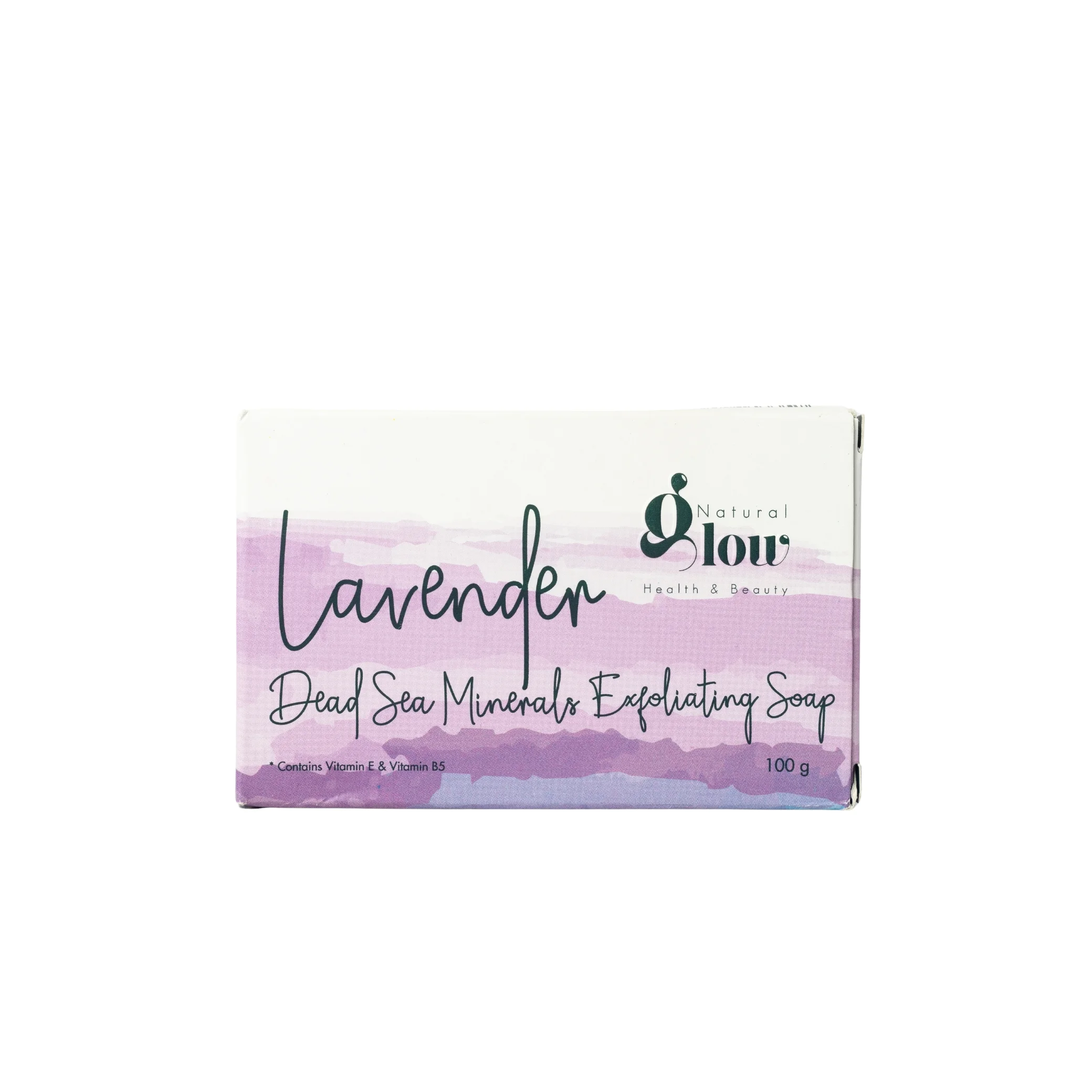 Natural Glow Lavender Dead Sea Minerals Exfoliating Soap 100 g