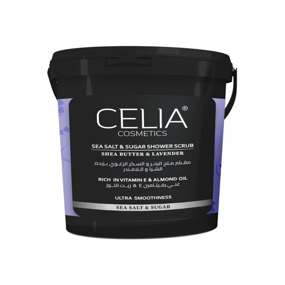 Celia Lavender and Shea Whipped Salt and Sugar Scrub 600g
