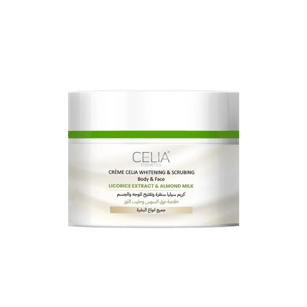 Celia Licorice and Almond Milk Exfoliating and Brightening Cream 500g