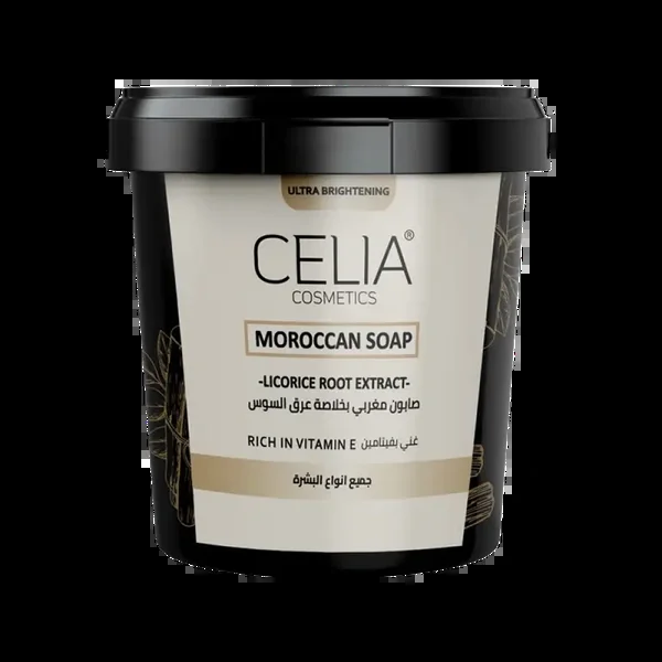 Moroccan Soap with Licorice Extract by Celia - 500 ml