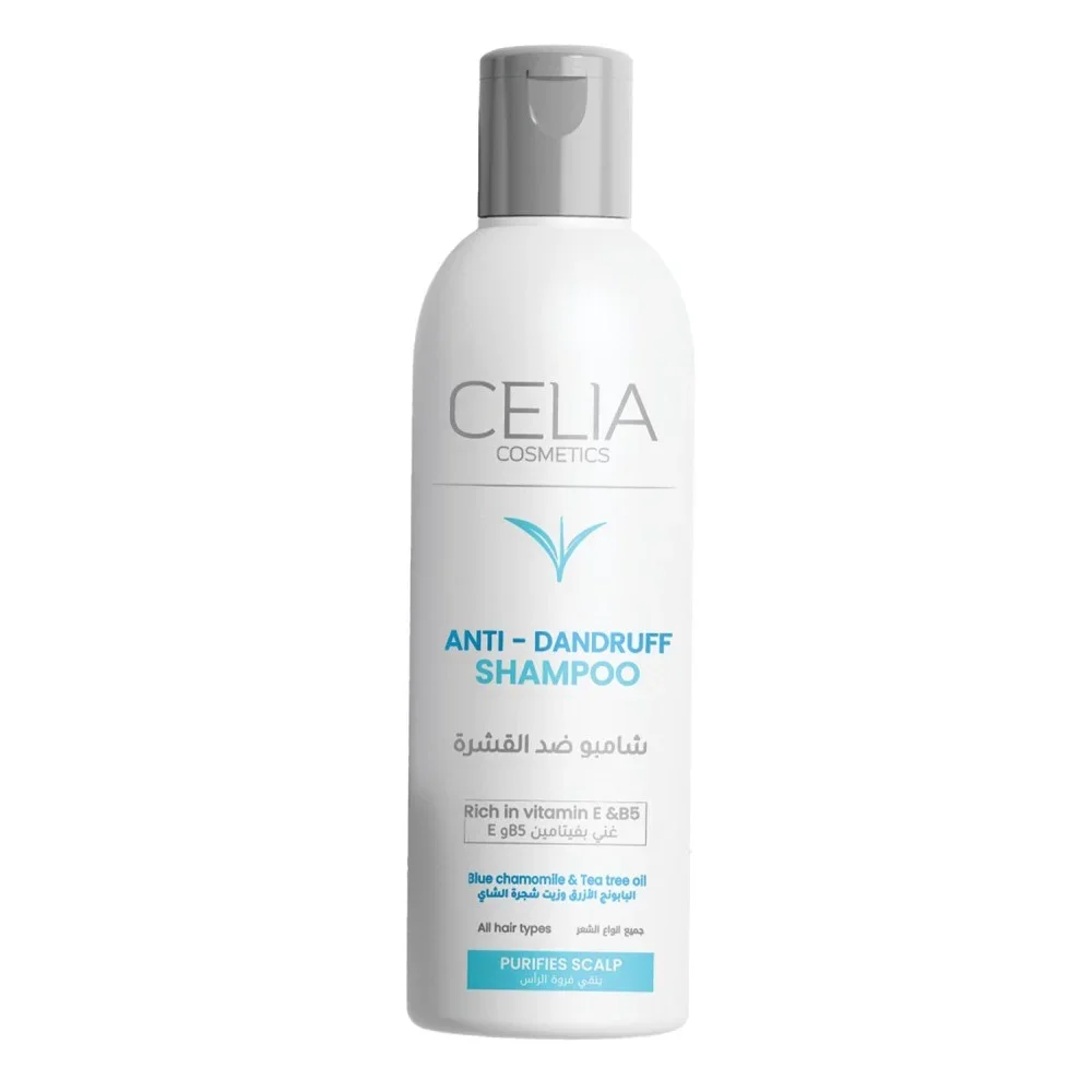 Celia Blue Chamomile Anti-Dandruff Shampoo with Tea Tree Oil