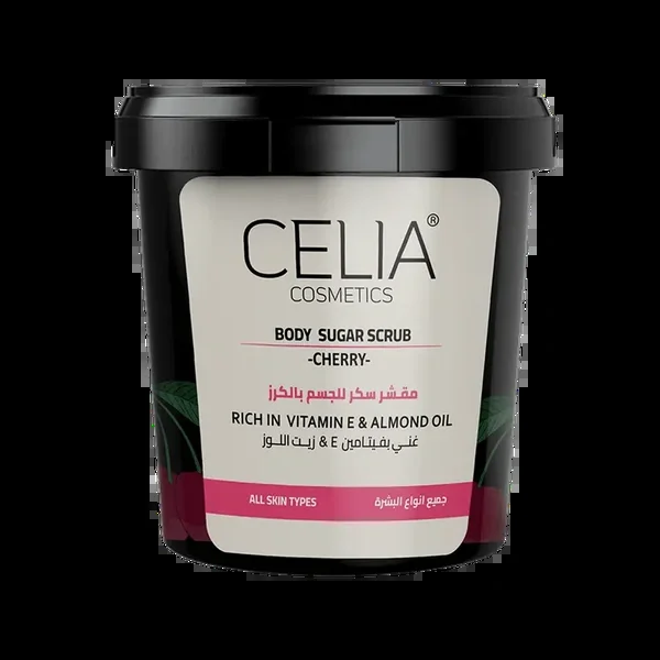 Cherry Sugar Scrub by Celia 500 grams