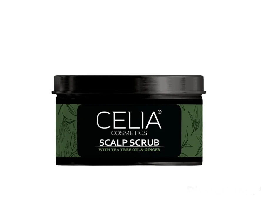 Celia Tea Tree Oil and Ginger Scalp Scrub 300g