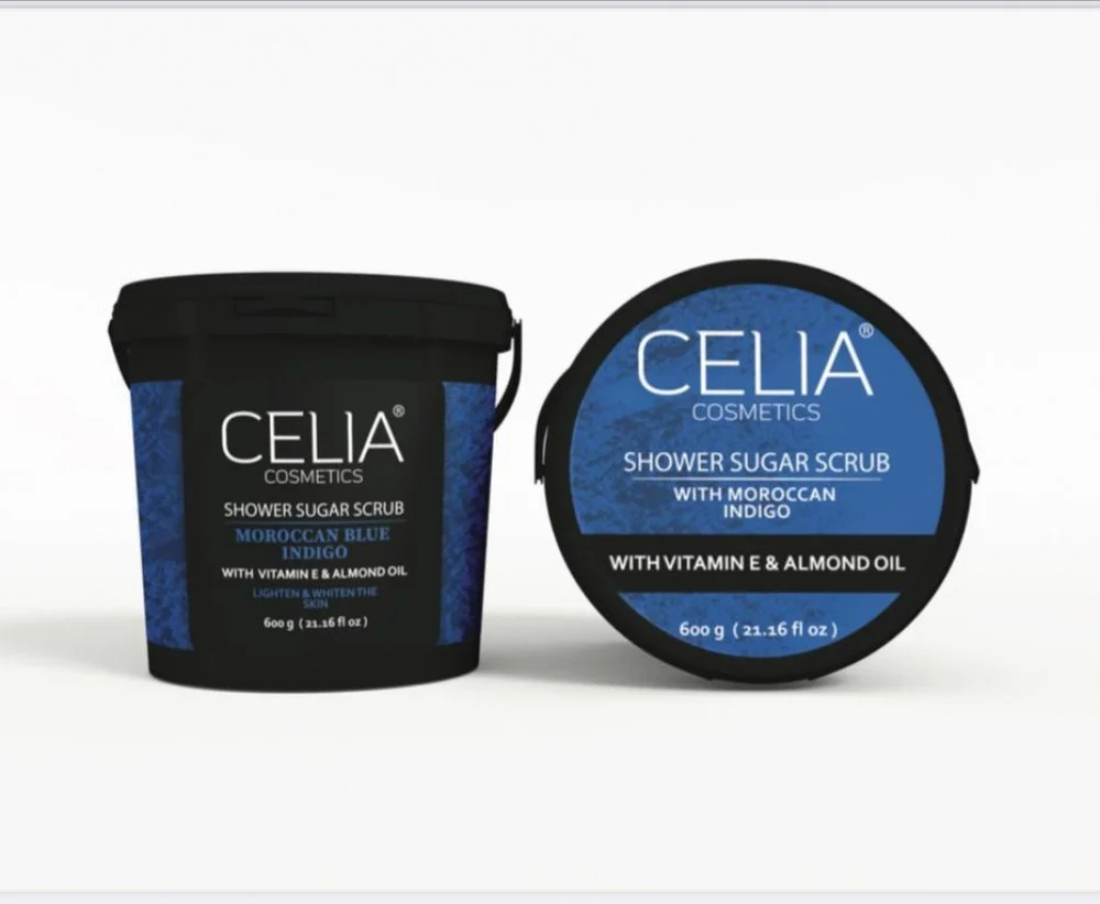 Celia Blue Nilotica Foaming Sugar Scrub 600g