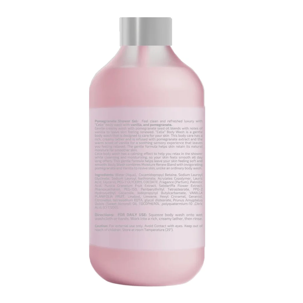 Celia Shower Gel With Pomegranate And Vanilla 500 ml