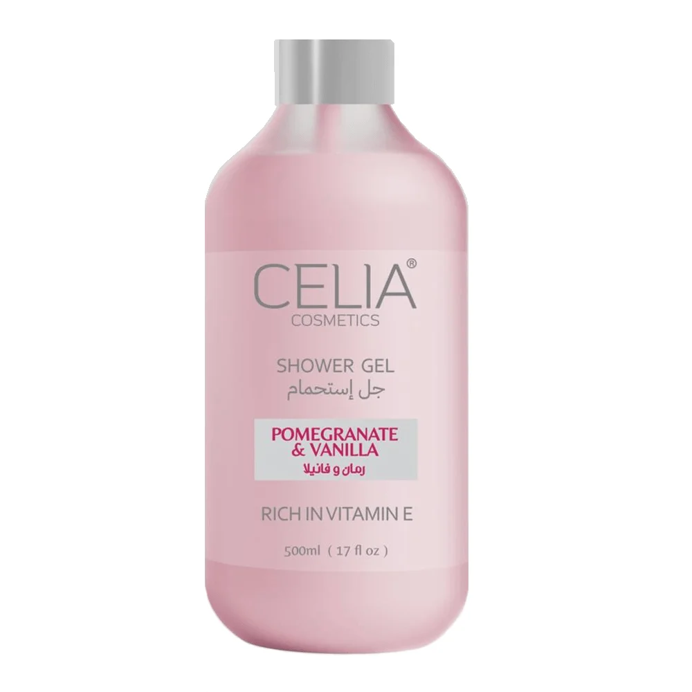 Celia Shower Gel With Pomegranate And Vanilla 500 ml