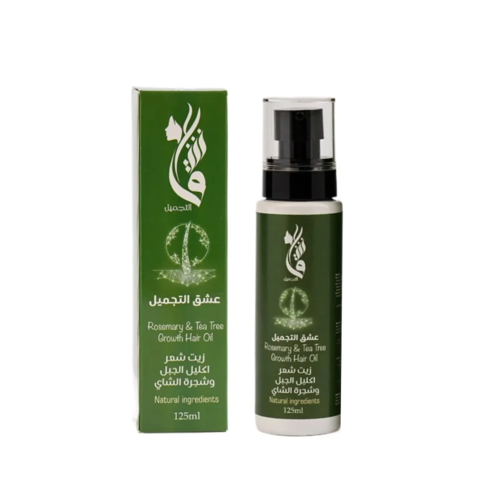 Strengthening Hair Oil with Rosemary and Tea Tree from Love of Beauty 125 ml