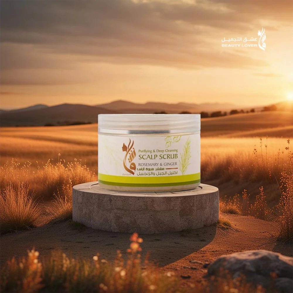 Rosemary and Ginger Scalp Scrub by Beauty Passion 350 grams