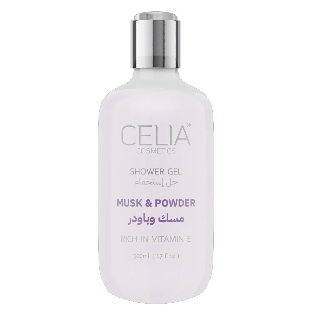 Musk and Powder Shower Gel by Celia 500 ml