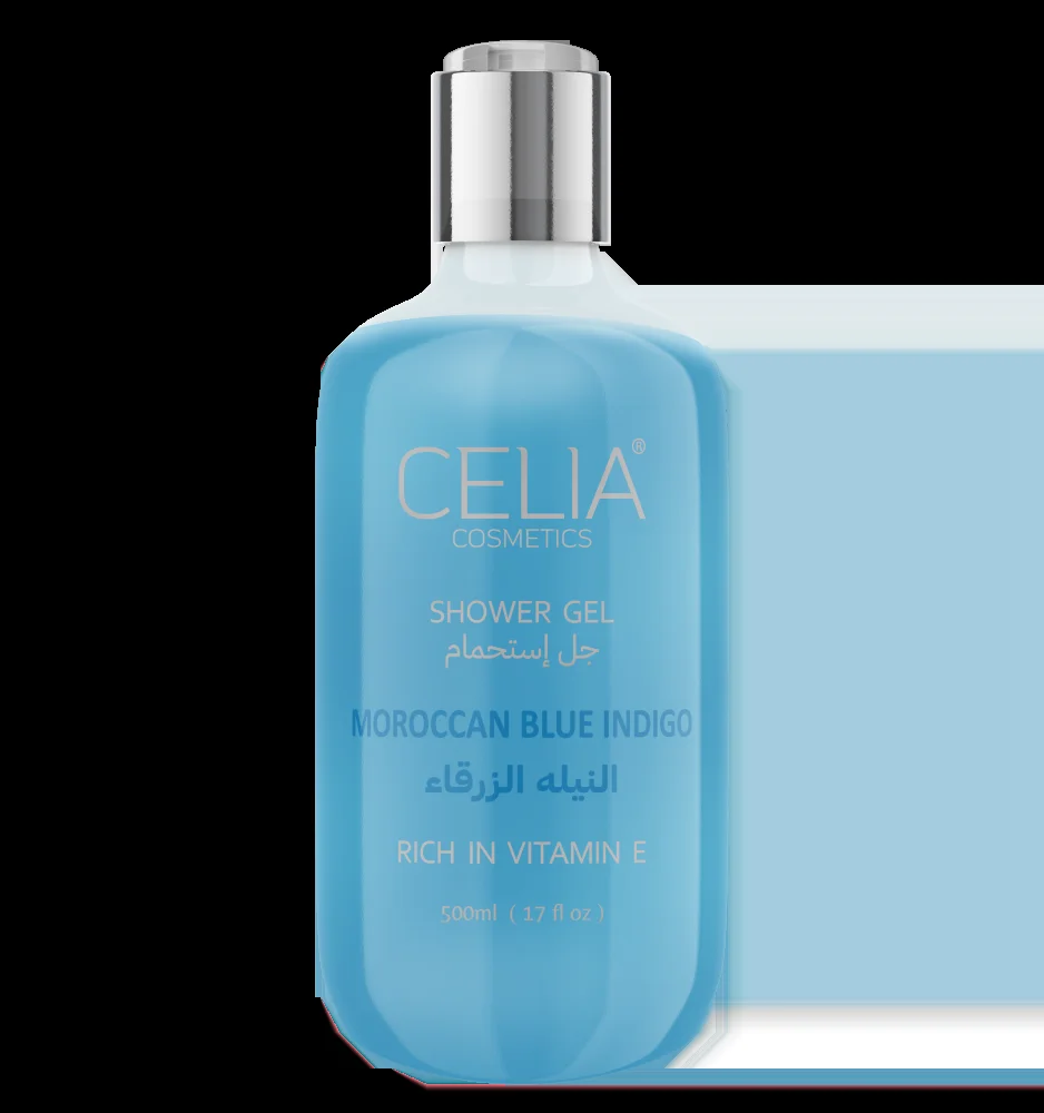 Celia Moroccan Indigo Shower Gel 500 ml