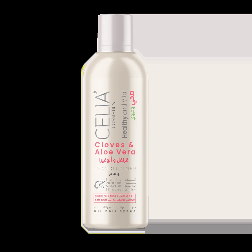 Cinnamon and Aloe Vera Hair Balm for All Hair Types by Celia 500 ml