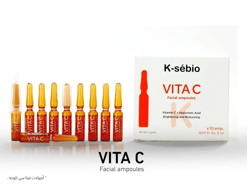 Vitamin C Ampoules for All Skin Types from K Cebio, 10 Ampoules 2 ml