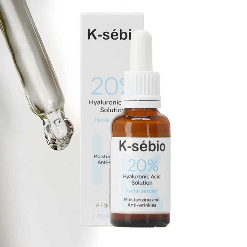 k-sebio سيروم+ محلول حمض الهيالورونيك 20% من كي سيبيو 30 مل