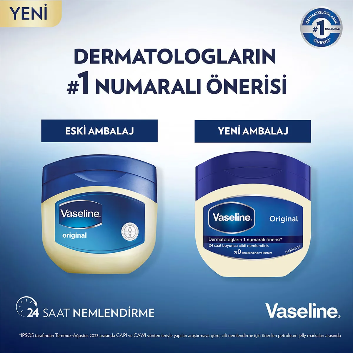 Vaseline Original Feuchtigkeitsgel 100ml