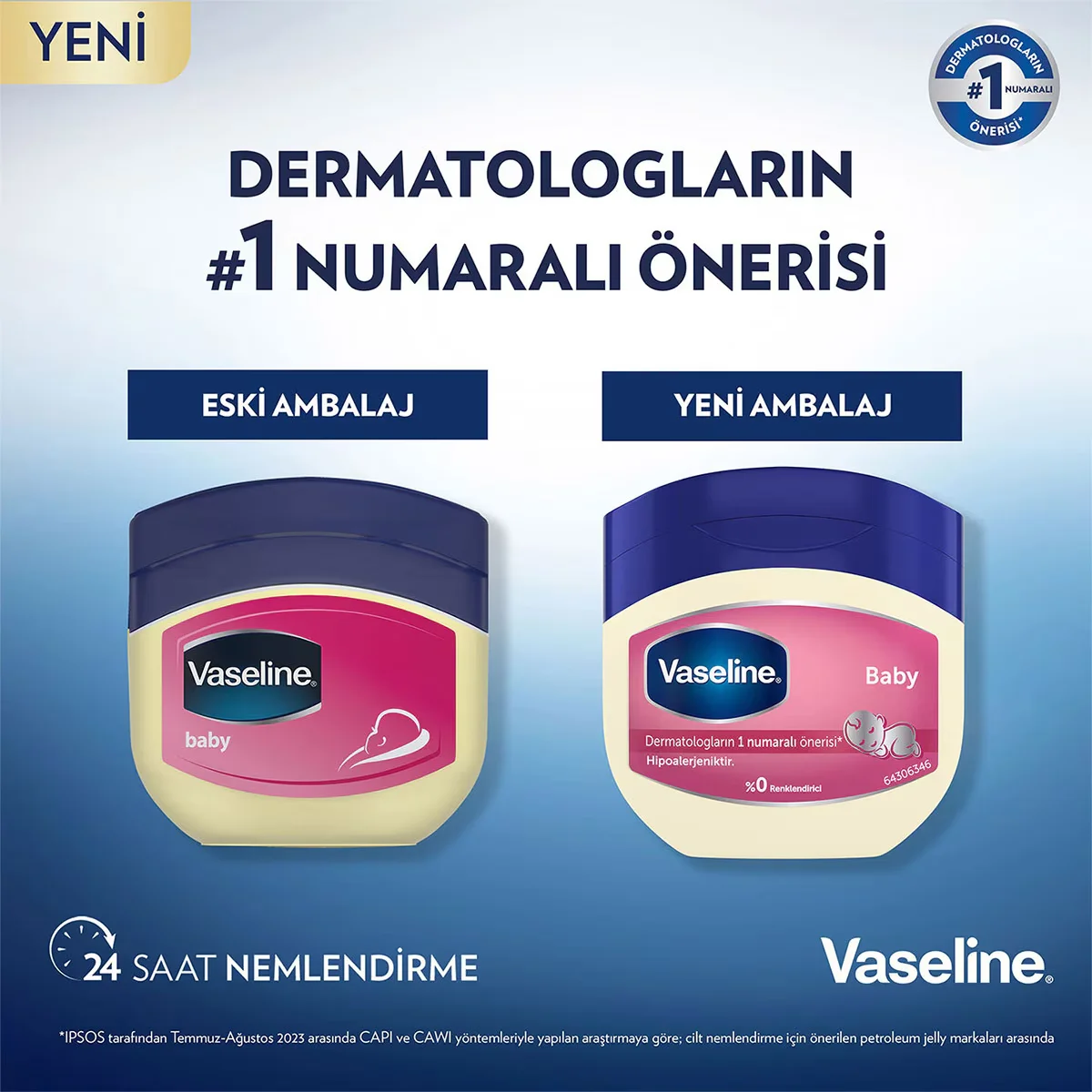 Vaseline Baby Moisturizing Gel 100 ml