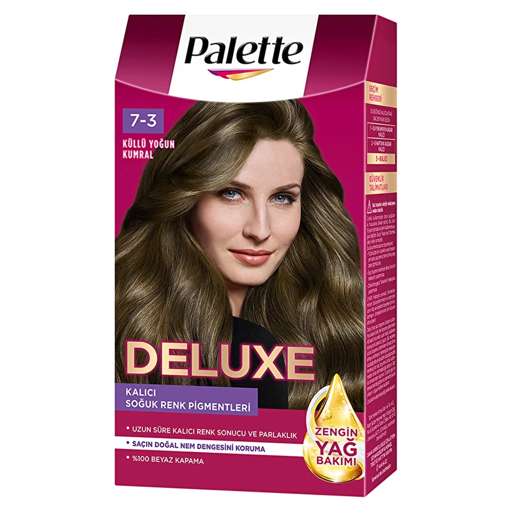 Palette Deluxe Intense Colors Hair Dye 7-3 ash Intense Blonde
